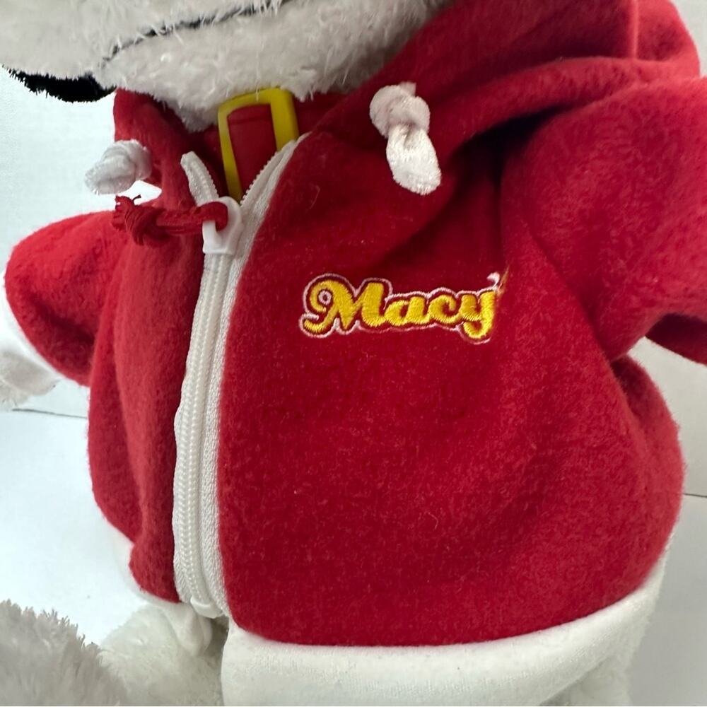 Peanuts Snoopy Macy's Hoodie Large Plush Pellet Stuffed Vintage 2006 - Picture 2 of 13